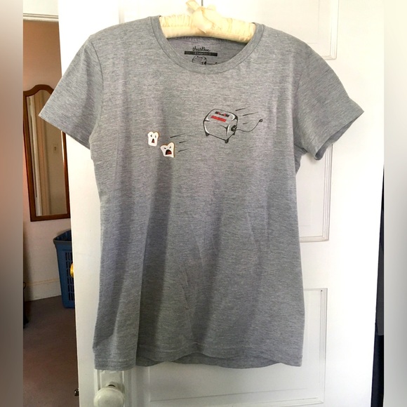 Threadless We’re Toast Tee Fits M/L - Picture 2 of 6
